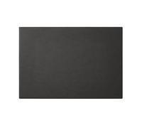 Eglooh - Mercurio - Desk Pad for Office Made of Anthracite Grey Leather - Desk Mat cm 90x60 - Large Mouse Mat with Handmade Stitchings and Non-Slip Bottom - Made in Italy