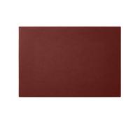 Eglooh - Mercurio - Desk Pad for Office Made of Burgundy Red Leather - Desk Mat cm 80x50 - Large Mouse Mat with Handmade Stitchings and Non-Slip Bottom - Made in Italy