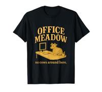 Office Meadow: No Cows Around Here Graphic T-Shirt