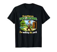 Office Meeting Humor Wild Goose Chase Duck Graphic T-Shirt