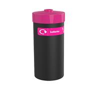 Office Needs Direct Battery Pod Internal Recycling Bin for Batteries 30 Litre Pink