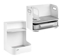 Office organizer set with drawer for documents and compartments for tools
