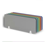 Office Partition Table Dividers with Clamp-On Privacy Panels (80 x 30 cm) - Enhance Personal Space & Focus in Workspaces Ideal for Offices & Study Areas.