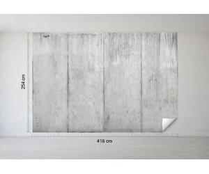 Office Photo Wall Mural Concrete Imitation wallpaper 416x254 cm non-woven smooth