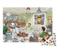 Office Printer Pandemonium Pageant Wooden Jigsaw Puzzle Waterproof 1000 Piece Puzzles for Adults Gifts Challenging And Brainteasing Home Decoration