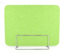 Office Privacy Panel Set of 2 Soundproof & Sneezing Protection Visual Distraction Reduction Green 30 x 60 cm Perfect for Home & Workplace Use