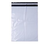 OFFICE PRODUCTS Mailing Bags Plastic Goods Shipment / 100 Pieces/Made of LDPE Film/Mailing Bags Blickdich / 26 x 35 x 4 cm/Colour: White