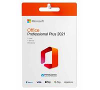 Microsoft Office Professional 2021 Office suite Full 1 license(s) Multilingual