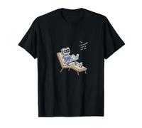 Office Robot Reading AI Coding Humor T-Shirt
