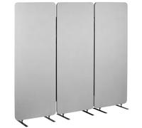 Office Room Privacy Divider, Portable Folding Partition for Indoor Use, Freestanding Acoustic Cubicle, Temporary Space Shield for Offices and Workspaces