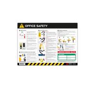 Office Safety Poster, A2 Anti Scuff PVC