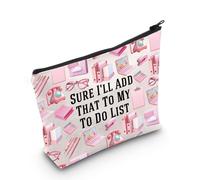 Office Secretary Gift Sure I'll Add That to My to Do List Makeup Bag Coworkers Gift Secretary Retirement Gift Work Lover Gift