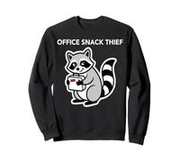 Office Snack Thief Raccoon Funny Office Quote Sweatshirt