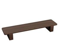 Office Solid Wood Monitor Stand Riser, Desktop Storage Organizer for PC & Laptop, Space-Saving Home Office Desk Rack(40cm)