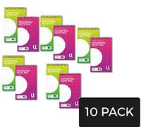 Office Spiral Notepad Headbound Ruled 100 Pages 127x200mm (Pack 10)