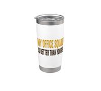 Office Squad I'll Be There for You Humor Stainless Steel Insulated Tumbler