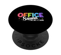 Office Squad WE GET IT DONE Office Squad Back To School PopSockets Adhesive PopGrip