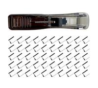Office Stapler, File Stapler, Handbook Staples, for Shop, Classroom, Documents, Library, Bedroom, University, Office, School, Travel