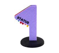 Office Status Flags, Busy Desk Indicator, Desktop Warning Marker, With | Instant Desk Status Flag, 7x10cm, For Coworker Display Desktop Meeting Warning Work Home Students