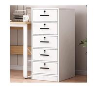 Office Storage Cabinet with 5 Drawers Lockable Vertical Filing Cabinet Floor to Ceiling Low Office nizer Ideal for Document Archive and Workspace Efficiency