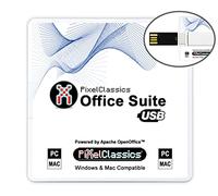Office Suite 2026 on USB | Compatible with Microsoft Office 2024 2021 365 Word Excel PowerPoint | Lifetime License & Free Updates Powered by Apache OpenOffice | Windows 11 10 8 8.1 7 Vista XP PC & Mac