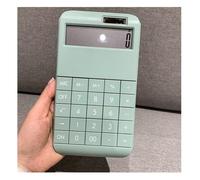 Office Tools Electronic Calculators 12-Digit LCD Display Dual Power Standard Function Solar Calculator Digital Precise Calculation(Grün)