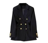 Office Wear for Women UK Elegant Smart Casual Lightweight Formal Dress Jacket Plus Size Long Sleeve Double-Breasted Business Work Jacket Wedding Guest Party Funeral Suit Jacket