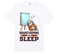Office Work Job Sarcasm Humorous Colleagues Lazy Sloth Comfort Colors Adult Heavyweight T-Shirt