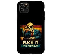 OfficeFuck It It`s Monday Mood SkeletonWorkplace Sarcasm Case for iPhone 11 Pro Max