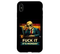 OfficeFuck It It`s Monday Mood SkeletonWorkplace Sarcasm Case for iPhone XS Max