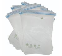 OfficeGear Eco Mailing Bag Large [95 Pack - 250x350mm / 9.5x13.5] - Durable Tough White 50 Micron Sustainable Environmentally Friendly Sugar Cane Packaging Fully Recyclable
