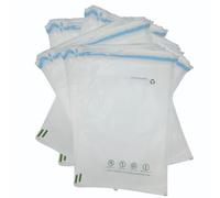 OfficeGear Eco Mailing Bag Medium [95 Pack - 225x318mm / 8.5x12.5] - Durable Tough White 50 Micron Sustainable Environmentally Friendly Sugar Cane Packaging Fully Recyclable