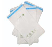 OfficeGear Eco Mailing Bag Small [95 Pack - 155x229mm / 6x9] - Durable Tough White 50 Micron Sustainable Environmentally Friendly Sugar Cane Packaging Fully Recyclable