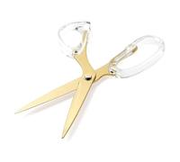 OfficeGoods Acrylic & Stainless Steel 9" Scissors - Modern Design for The Stylish Home, Office, or School - Perfect for Arts & Crafts, Scrapbooking, Fabric, & Sewing - Gold