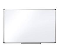 OfficeMarshal Office Whiteboard (80 x 110 cm) Magnetic Drywipe Whiteboard Notice Board, Wall Mounted Professional White Board