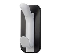 Officemate Magnet Plus Magnetic Double Coat Hook, Black/White (92522)