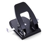 Officemate Standard 2 Hole Paper Punch, 30 Sheets Capacity, Black (90079)