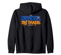 Officer By Trade Called By God Law Enforcement Zip Hoodie