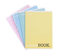 OFFICER PRODUCTS Exercise Book/Format A5 32/32 Sheets Lined 3 / Mixed Pack of 8-8 Pieces/Pack Assorted Designs/For Young People/Children/Without Margin/White Cards