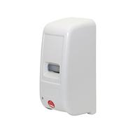OFFICER PRODUCTS Liquid soap Dispenser for Wall mounting/Automatic, White, 1 L