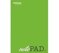 OFFICER PRODUCTS Notepad A5 Squared/Pack of 10/50 Sheets / 100 Pages/Letter Pad/Paper Pad/for School and Office/Glued Top