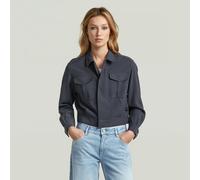 Officer Short Jacket - Grey - Women XL