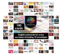 OfficeTree 100x All Occasion Cards A6 with 10 Envelopes - All Occasion Greeting Cards Box Set with Wedding, Birthday and Christmas Cards - Box of Cards for all Occasions - Mixed Greeting Cards