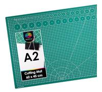 OfficeTree A2 Craft Cutting Mat Self Healing - Self Healing Cutting Mat A2 60 x 45 cm - Double Sided Grid - PVC 3 Layers Quilting for Sewing, Crafting, Modelling, Scrapbooking