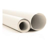 OfficeTree Tissue Paper Sheets White - 10 m White Tissue Paper 100 cm Wide - 20 g/qm - White/Transparent - White Tissue Paper for Wrapping Gifts - More Fun with Drawing - Cutting and Sketching Paper