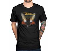 Officiail ZZ Top Eliminator Distressed T-Shirt Merchendise Clothing Outlaw Village Black