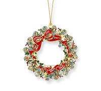 Official 2023 White House Ornament | Honors Gerald R. Ford. Handcrafted wreath design. Annual collectible series keepsake.