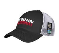 Official 2023 Women's Football World Cup Adult Classic Trucker Cap, Germany Black