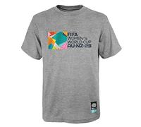 Official 2023 Women's Football World Cup Adult Event T-Shirt, Heather Grey, Medium