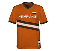 Official 2023 Women's Football World Cup Adult Team Shirt, Netherlands, Orange, Small